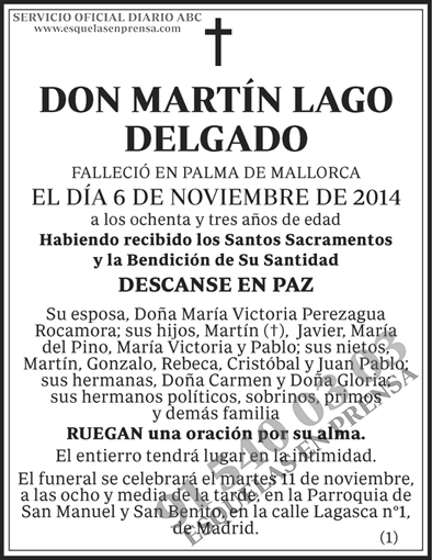Martín Lago Delgado